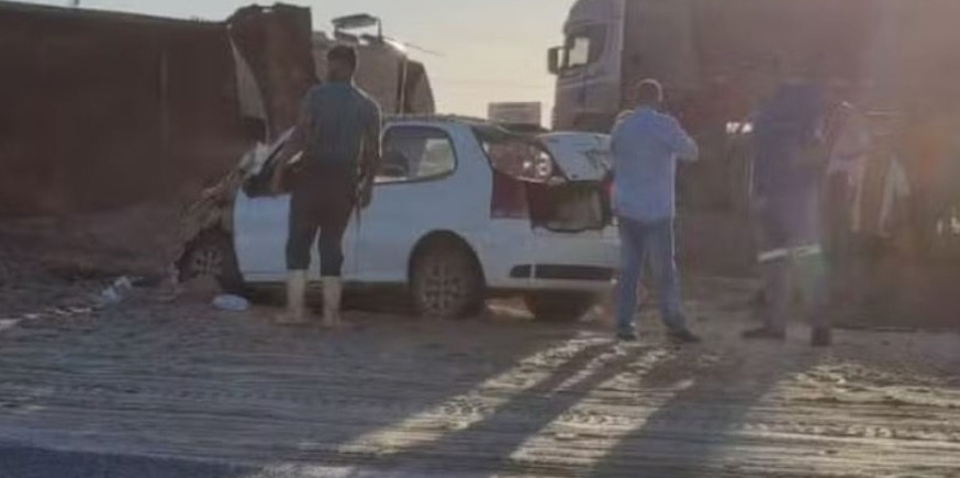 ACIDENTE ENTRE UM CAMINHÃO E UM CARRO DEIXA ÓBITOS EM&nbsp;AVARÉ